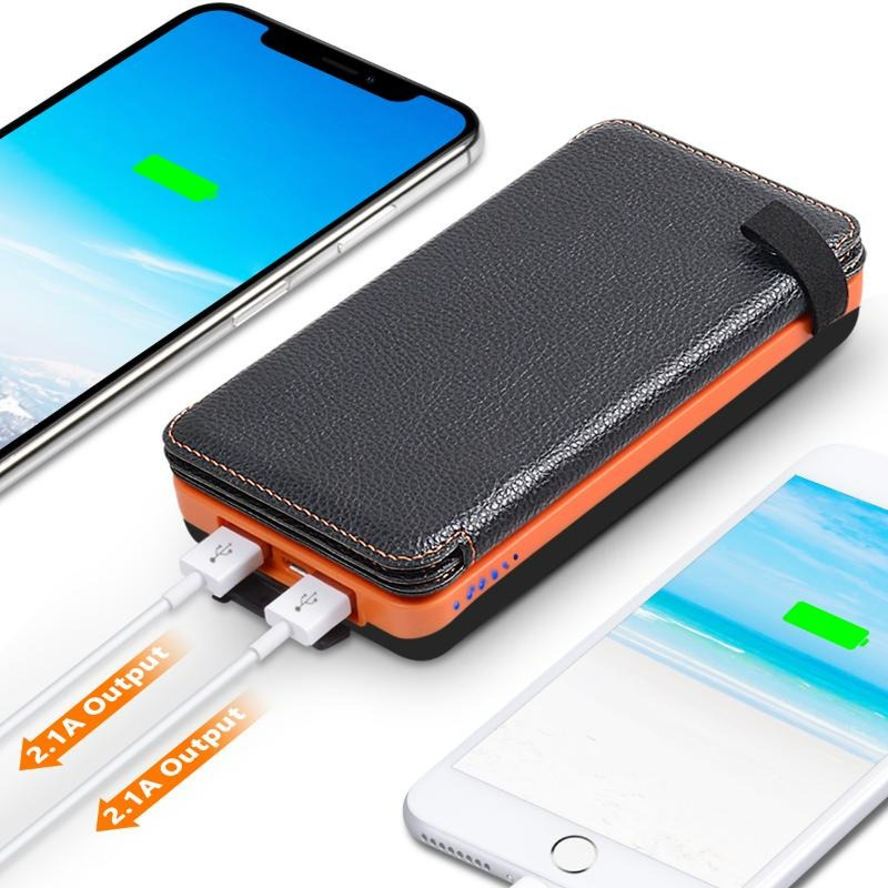 پاوربانک خورشیدی سولار ۴ فولد مدل  Solar4Fold SC15 ظرفیت 20000mAh image gallery