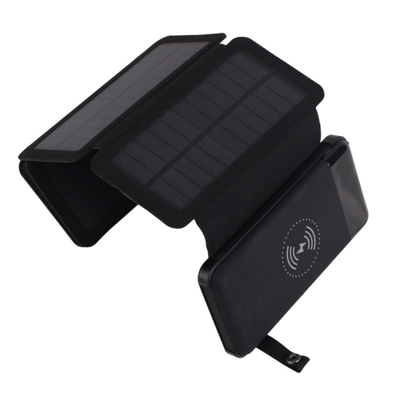 پاوربانک خورشیدی سولار ۴ فولد مدل Solar4Fold WSC25 ظرفیت 10000mAh image gallery