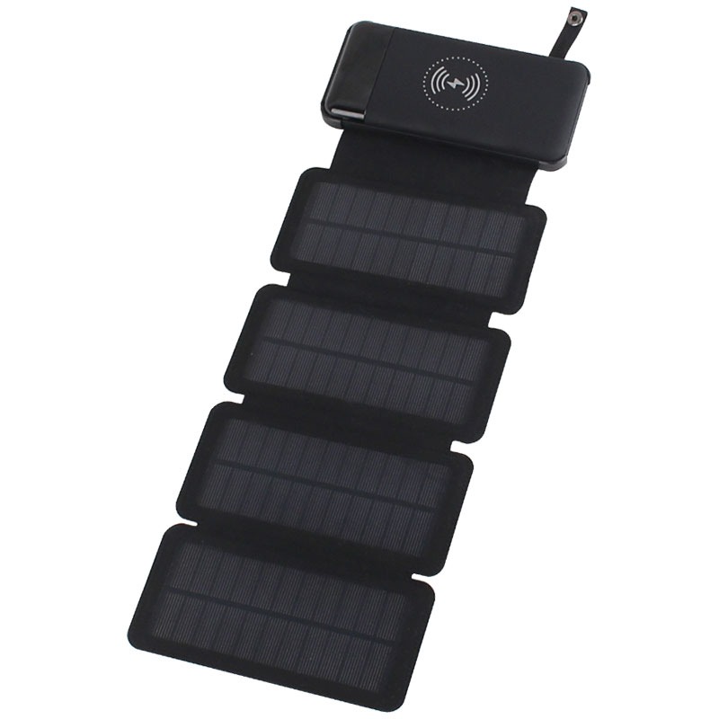 پاوربانک خورشیدی سولار ۴ فولد مدل Solar4Fold WSC25 ظرفیت 10000mAh image gallery