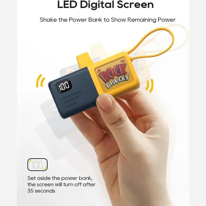 پاوربانک کولا مدل KUULAA KL-YD65 ظرفیت 5000mAh image gallery