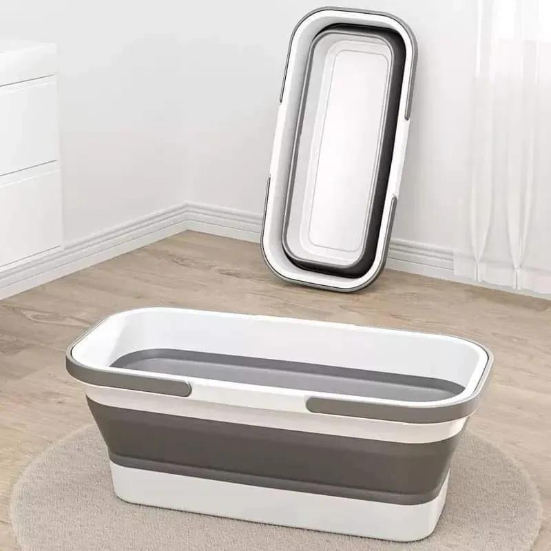 سطل تاشوی سیلیکونی مدل Fold Bucket image gallery