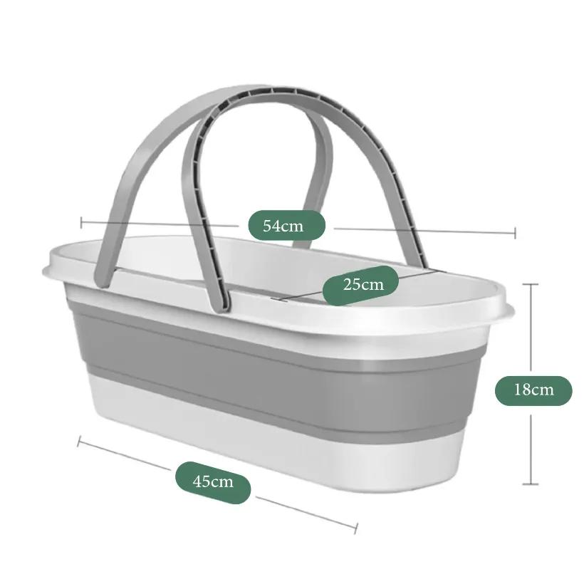 سطل تاشوی سیلیکونی مدل Fold Bucket image gallery
