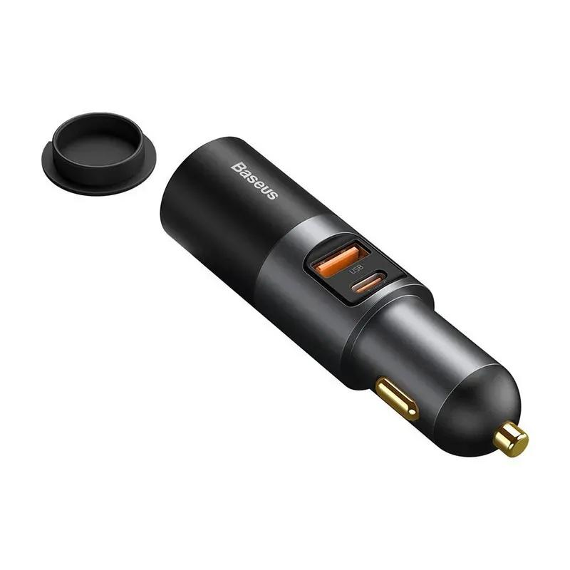 شارژر فندکی باسئوس مدل Baseus CCBX-120CX 2in1 image gallery