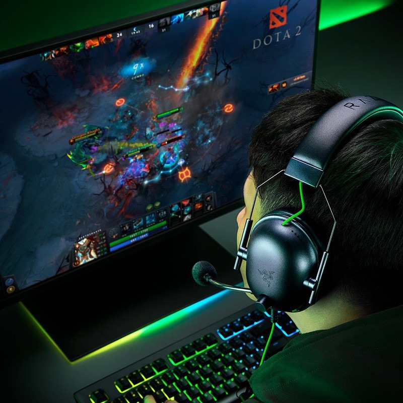 هدست گیمینگ باسیم ریزر مدل Blackshark V2 X image gallery