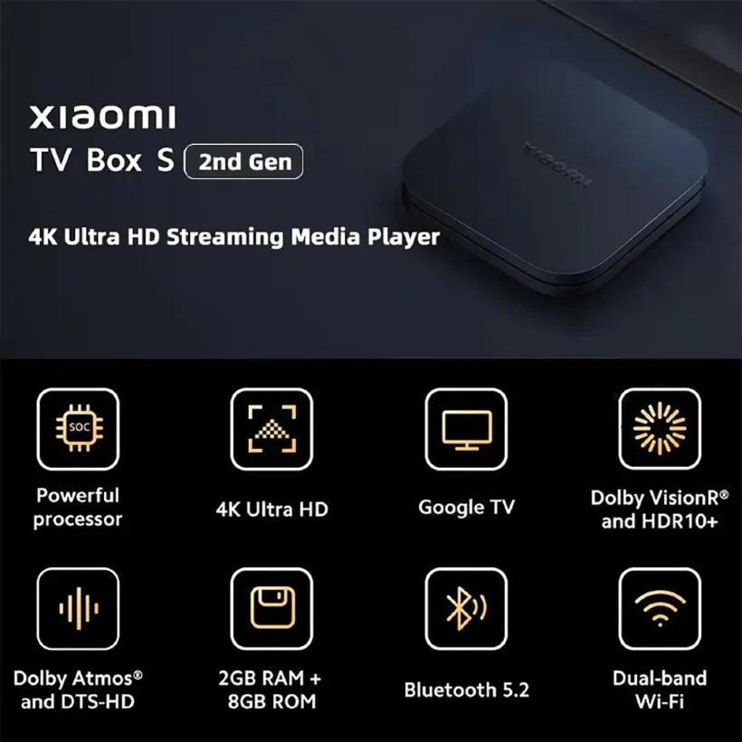اندروید باکس شیائومی مدل Mi Box S (2nd Gen) 4K MDZ-28-AA - گلوبال image gallery