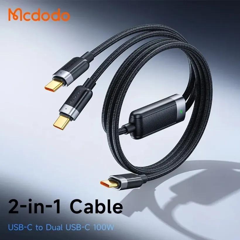 کابل دو سر Type-C مک دودو مدل Mcdodo CA-678 توان 100 وات طول 1.5 متر image gallery