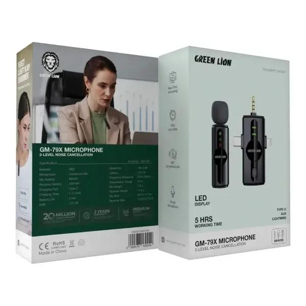 میکروفون بی سیم گرین لاین مدل GM-79X GNGM79XMICBK image gallery