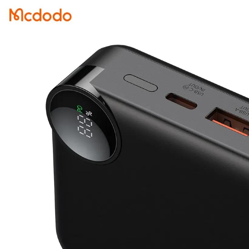 پاوربانک 10000 مک دودو  مدل Mcdodo Freego MC-3870 توان 30 وات همراه با کابل متصل image gallery