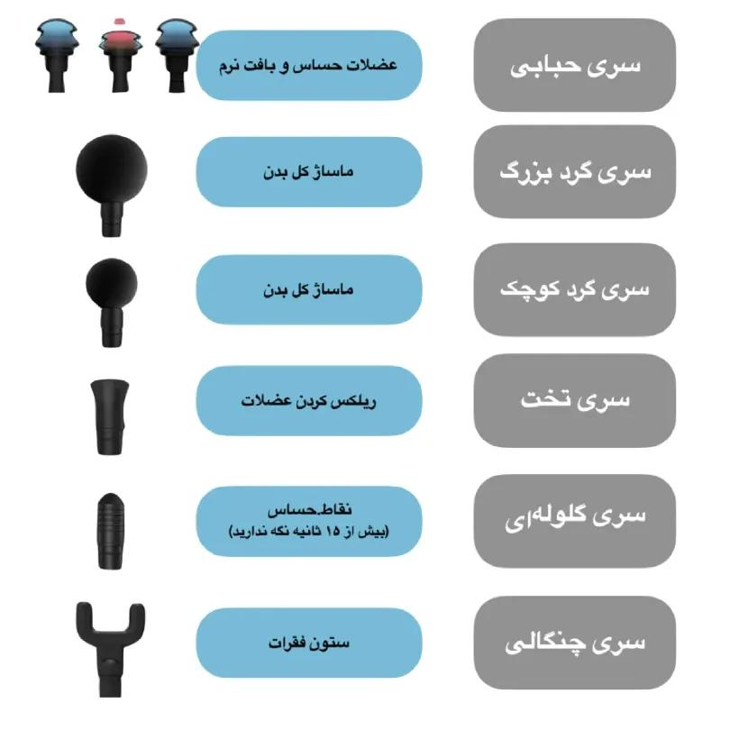 ماساژور برقی بوستر مدل Booster Pro 3 به همراه سری سرد و گرم image gallery