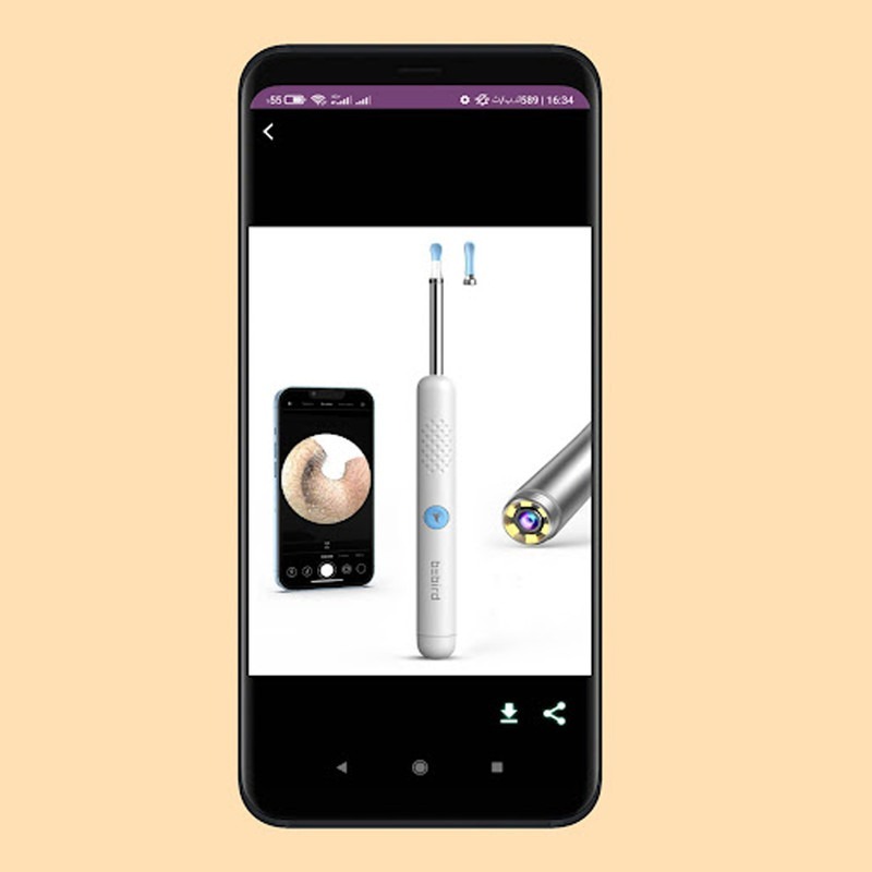 گوش پاک‌کن هوشمند شیائومی Bebird مدل Xiaomi R1 image gallery