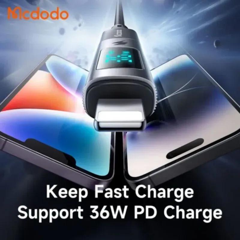 تبدیل لایتنینگ به Type-c مک دودو مدل Mcdodo OT-6100 توان 36 وات image gallery