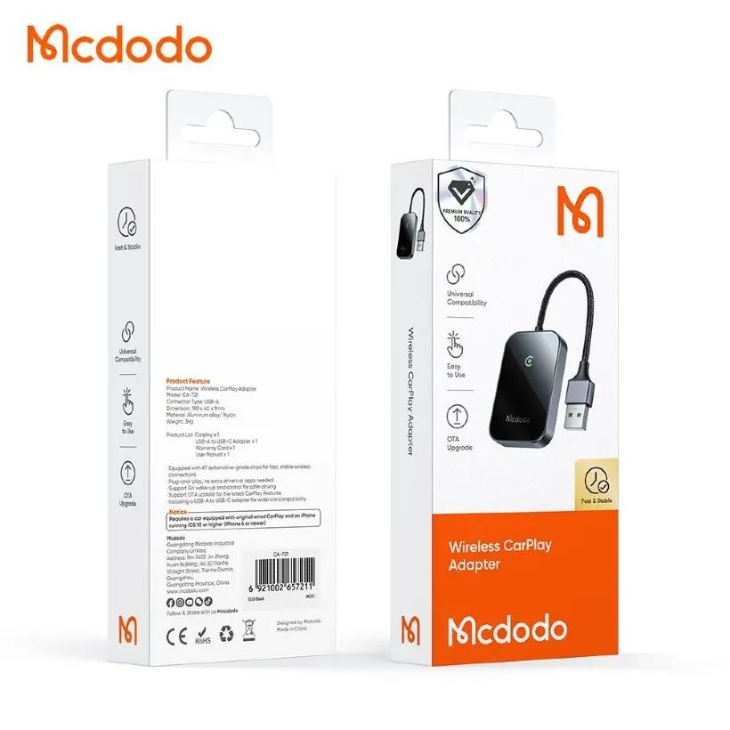 دانگل وایرلس کارپلی مک دودو مدل Mcdodo CA-7210 Wireless Apple Carplay Adaptor image gallery