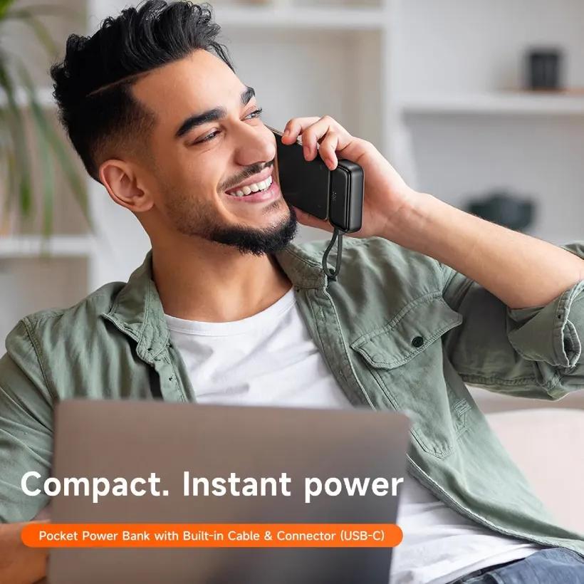 پاوربانک 5000 مک دودو مدل Mcdodo MC-7760 توان 22.5 وات همراه با کانکتور Type-C image gallery