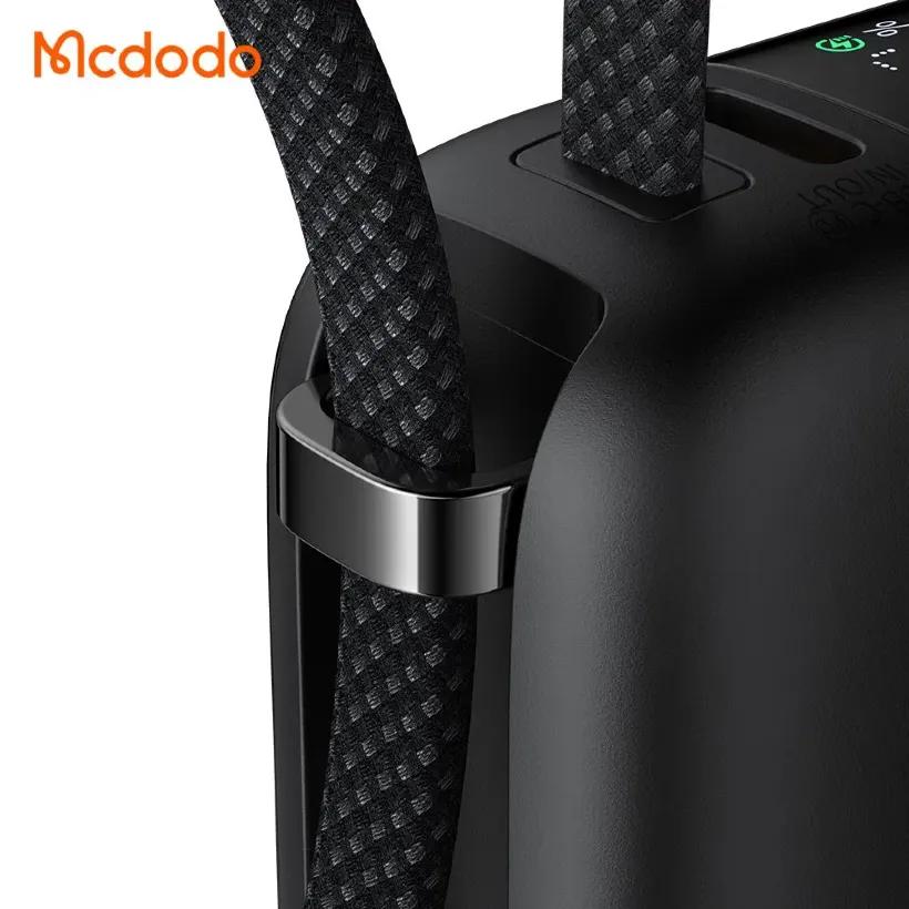 پاوربانک 10000 مک دودو مدل Mcdodo MC-2550 توان 22.5 وات با کابل متصل image gallery