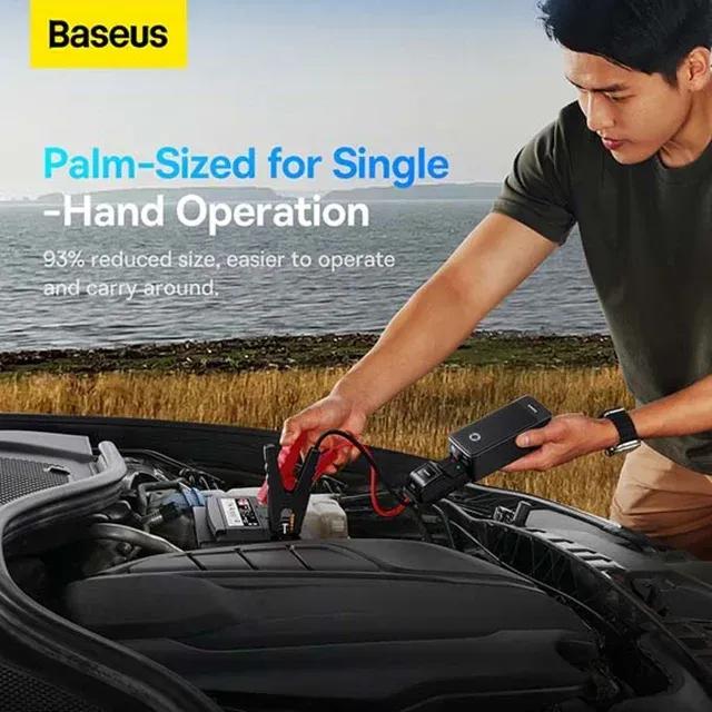 پاوربانک و جامپ استارتر خودرو 6000 میلی آمپر باسئوس مدل Baseus CH006 Super Energy Alpha C00259200121-00 image gallery