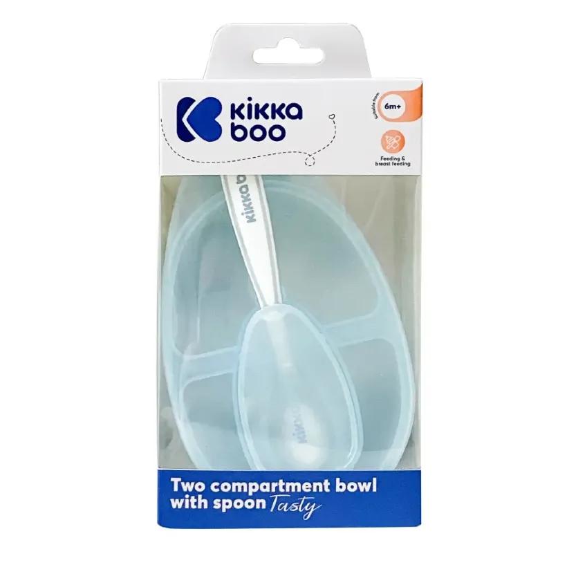 ظرف غذا کیکابو مدل Kikkaboo FX0262‬ ‫دو محفظه با قاشق image gallery