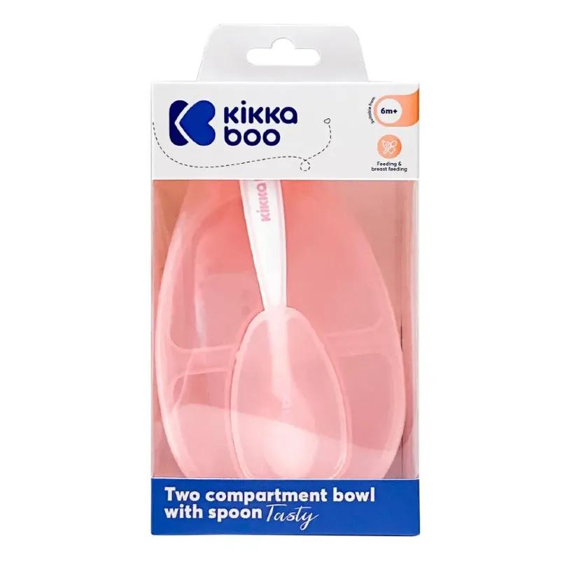 ظرف غذا کیکابو مدل Kikkaboo FX0262‬ ‫دو محفظه با قاشق image gallery