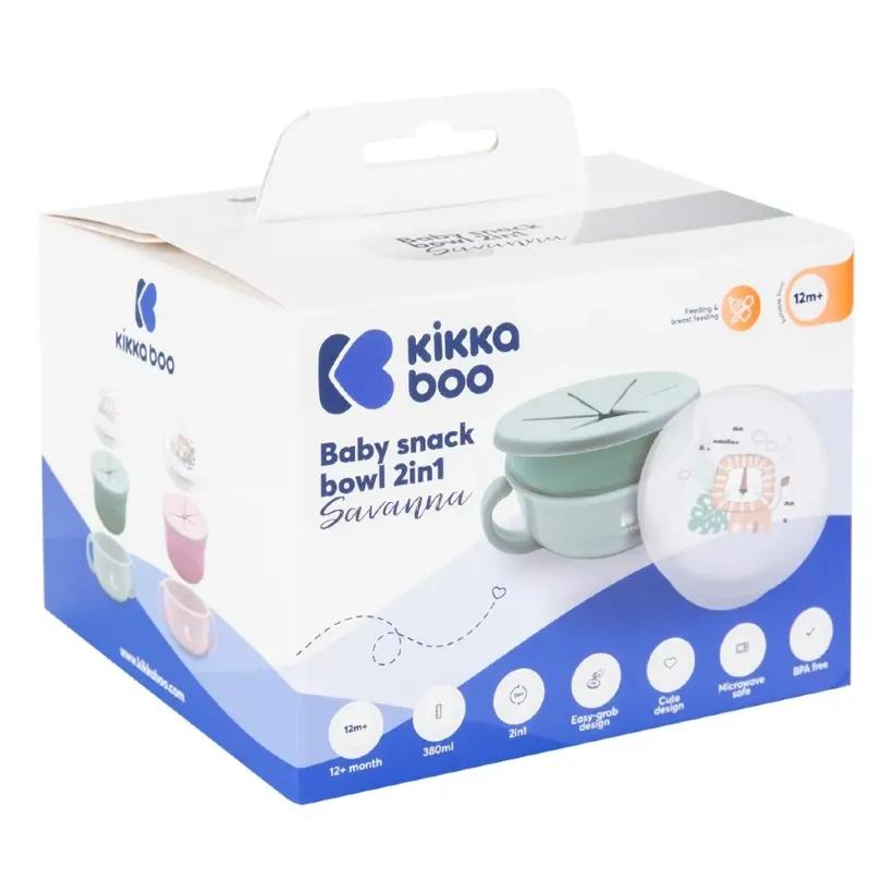 ‫ظرف اسنک خوری کیکابو مدل‬ ‫Savanna 2in1‬ Kikkaboo image gallery
