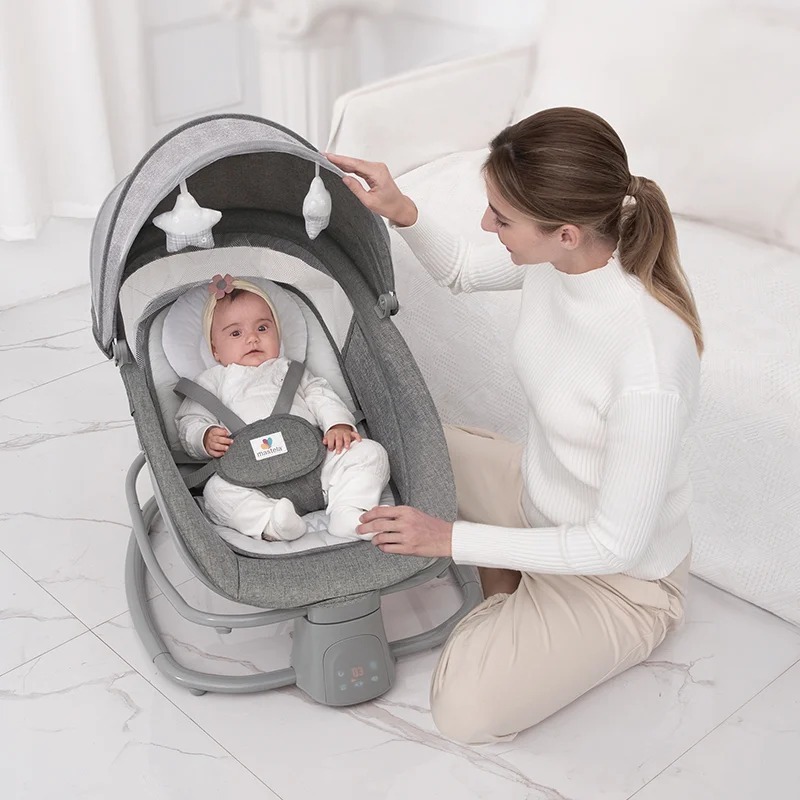 گهواره برقی ماستلا مدل Mastela deluxe 4in1  image gallery