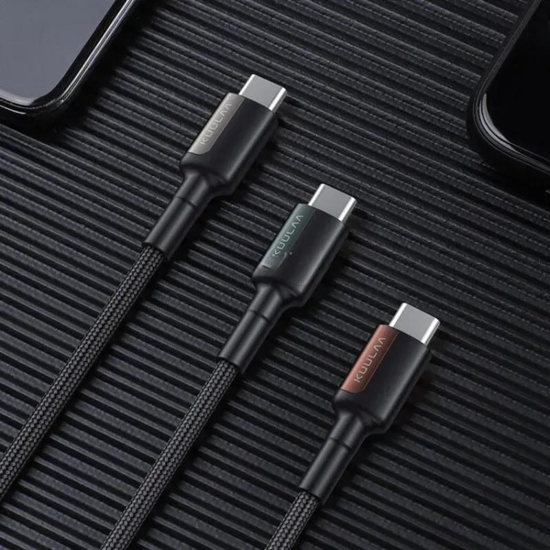 کابل تبدیل USB-C کولا مدل Kuulaa KL-X06 طول 1 متر  ۶۵ وات image gallery