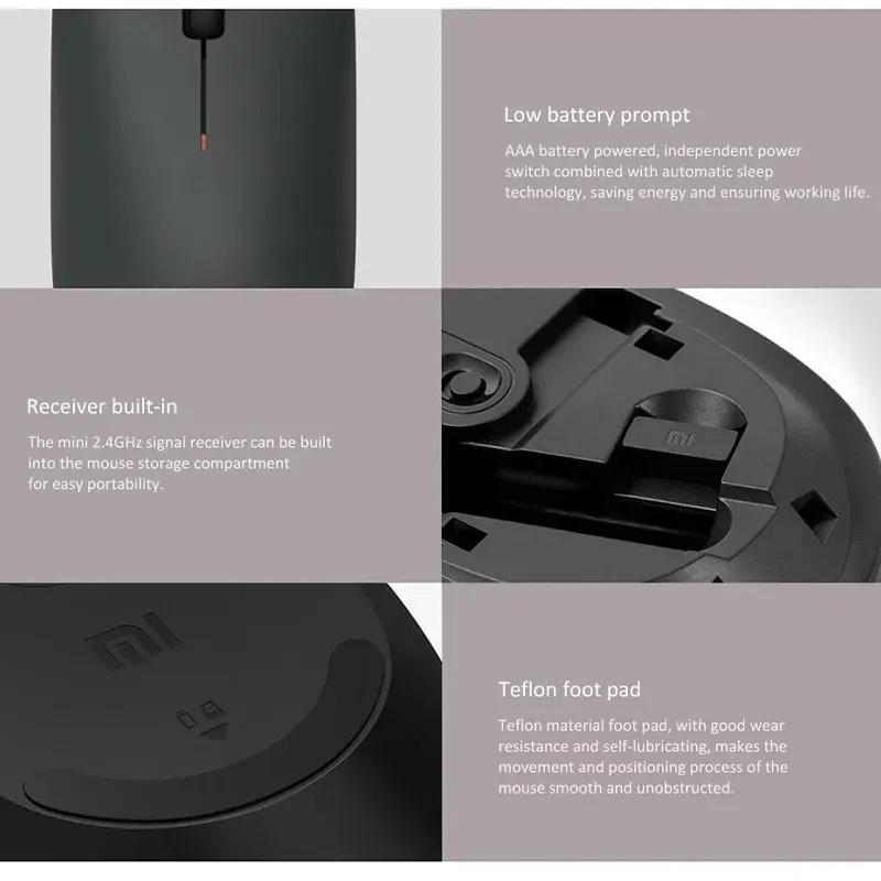 ماوس وایرلس شیائومی مدل Xiaomi Lite 3 XMWXSB05YM image gallery