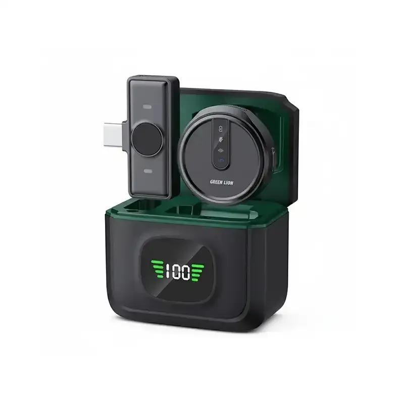 میکروفون بی سیم گرین لاین مدل Green Lion GM-88X GN88XMICTCBK اتصال Type-C image gallery