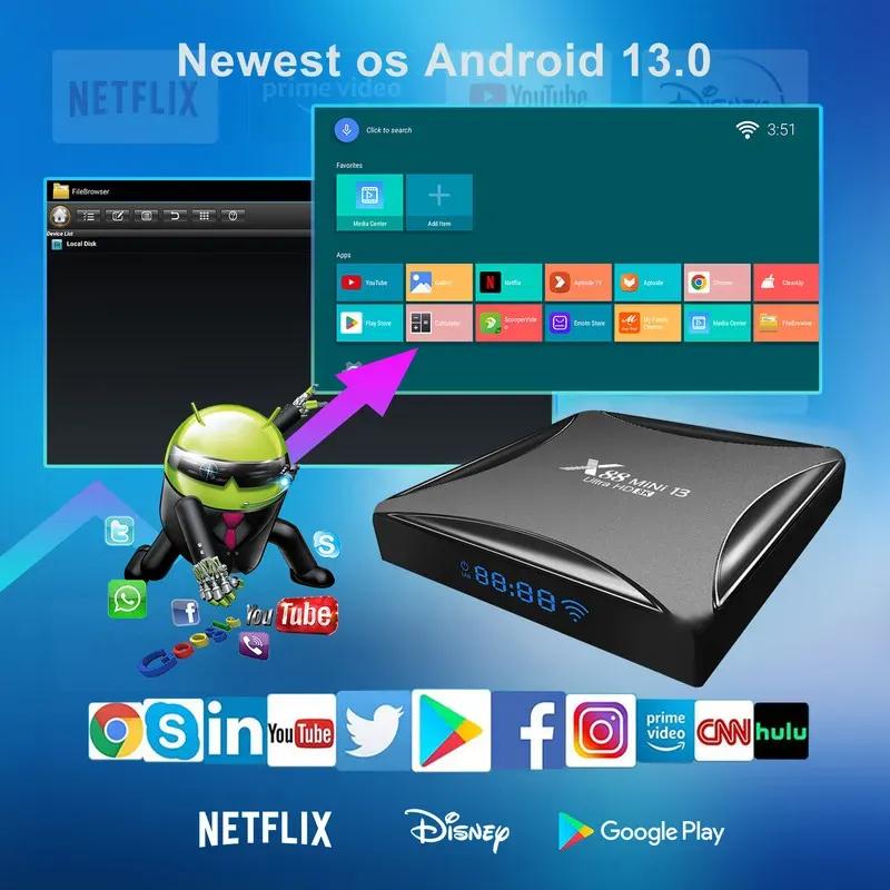 اندروید باکس ایکس 88 مدل X88 Mini 13 4GB 32GB image gallery