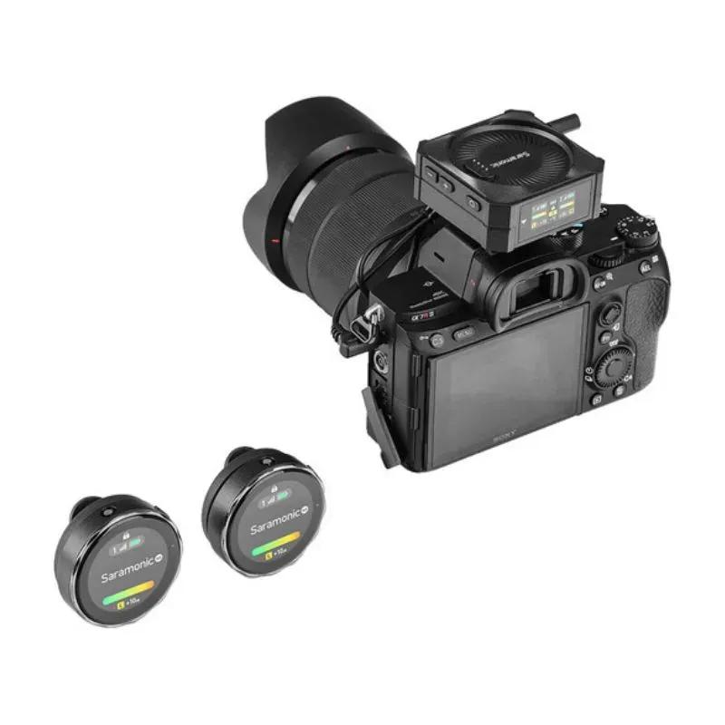میکروفون بی‌سیم سارامونیک مدل Saramonic Blink ME B2 با صفحه نمایش لمسی image gallery