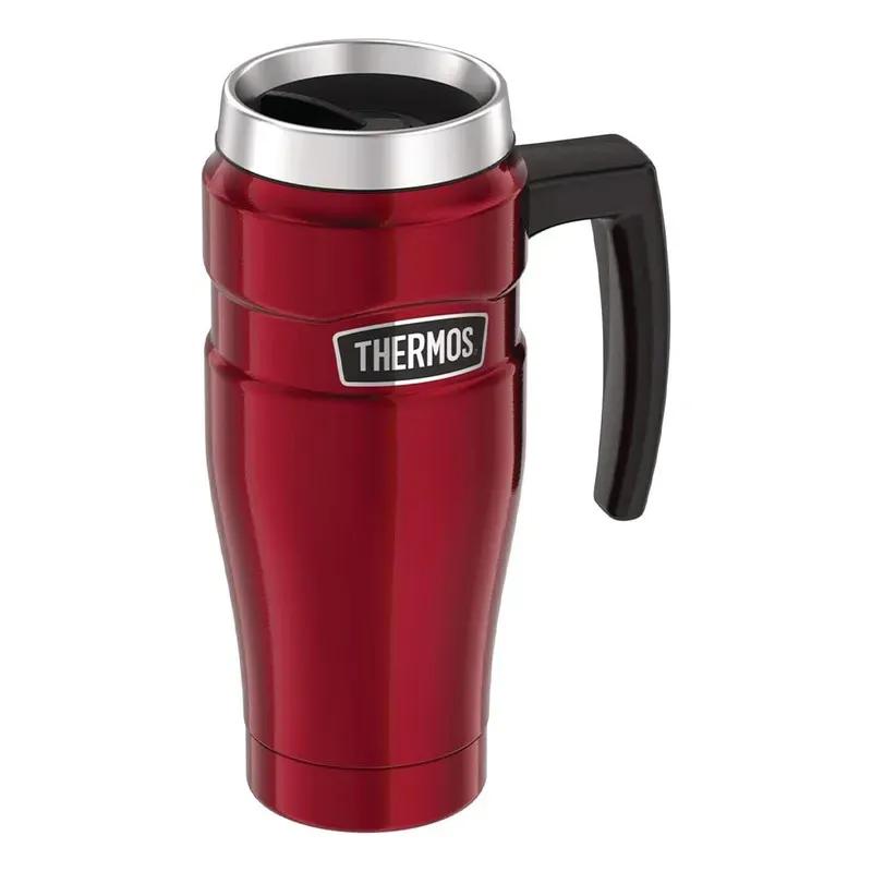 ماگ دسته دار ترموس کینگ مدل Thermos stainless king travel mug ظرفیت 470 میلی لیتر  image gallery