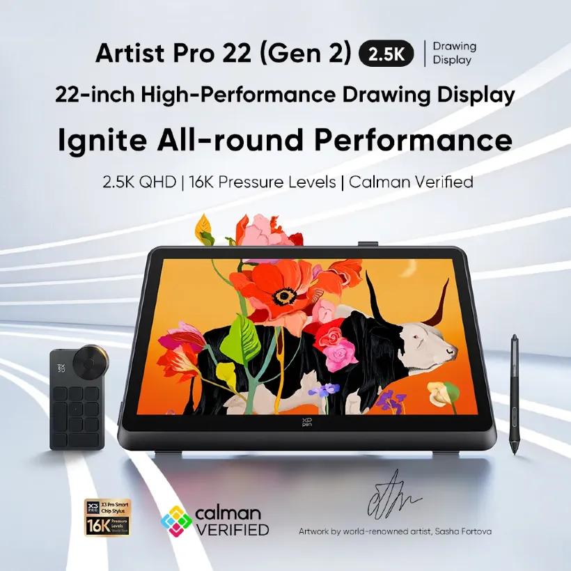 تبلت گرافیکی ایکس پی پن مدل xp pen Artist 22 Pro 2ND Gen image gallery