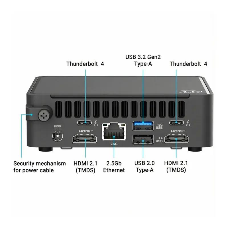 مینی پی‌سی ایسوس مدل asus NUC15CRKU5 16GB 512GB image gallery