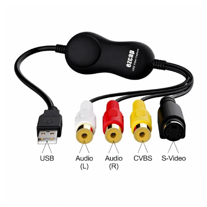 کارت کپچر اکسترنال ای زد کپ مدل EZCap 158 USB 2.0 UVC image gallery