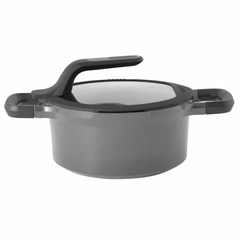 تابه درب‌دار برگهف سری GEM stay cool سایز 28Cm/4.6L