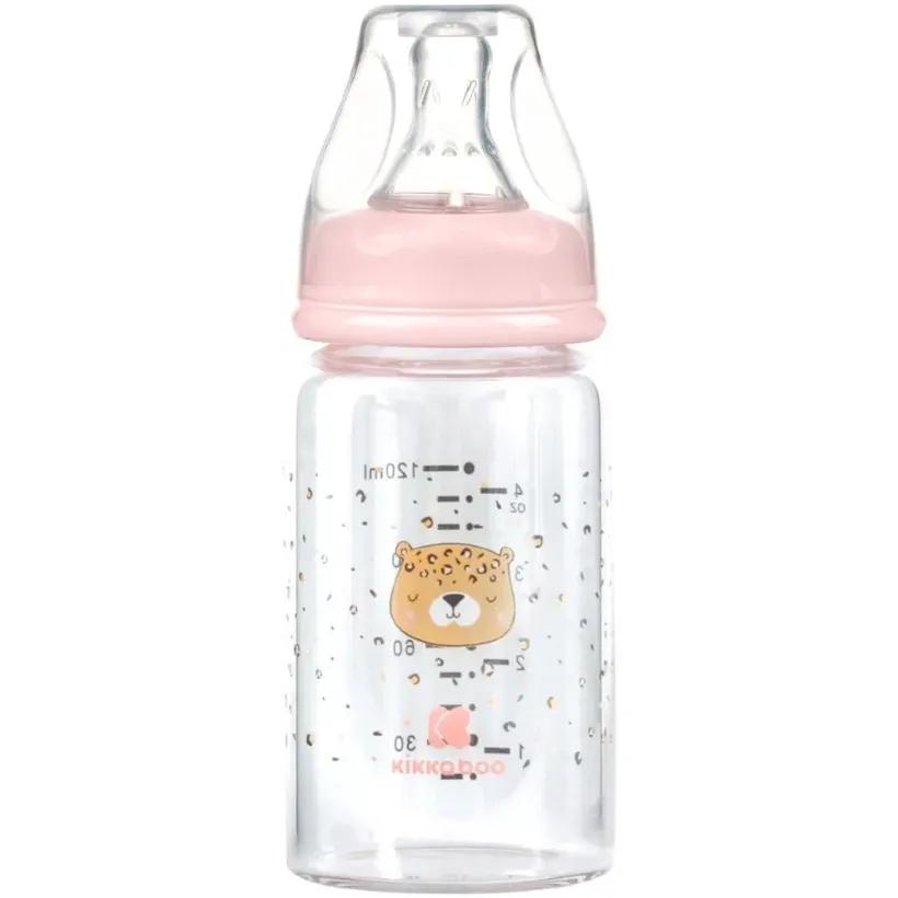‫شیشه شیر شیشه ای کیکابو مدل‬ Kikkaboo savanna ‫حجم ‫۱۲۰ میلی لیتر