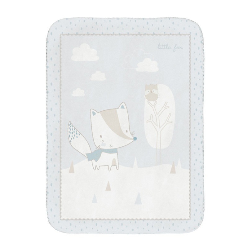 ‫پتو نوزاد کیکابو مدل  Kikkaboo Little Fox‬‬ ‫ابعاد ۸۰ در ۱۱۰ سانتی متر