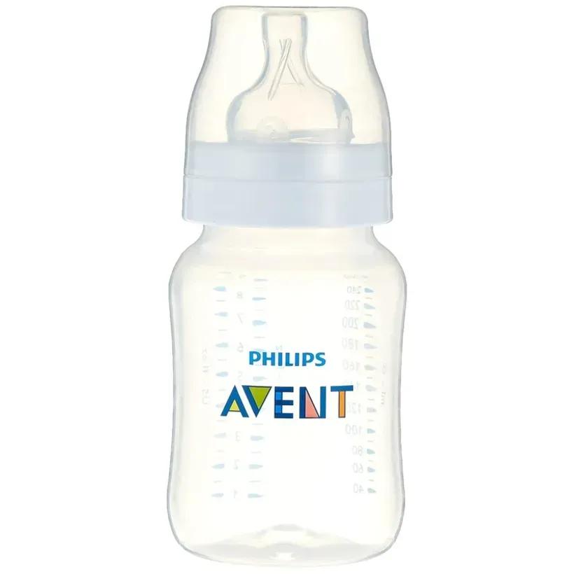 ‫شیشه شیر طلق اونت مدل‬ ‫90302‬ Avent ظرفیت ۲۶۰ میلی لیتر‬  مجموعه‫۲ عددی‬