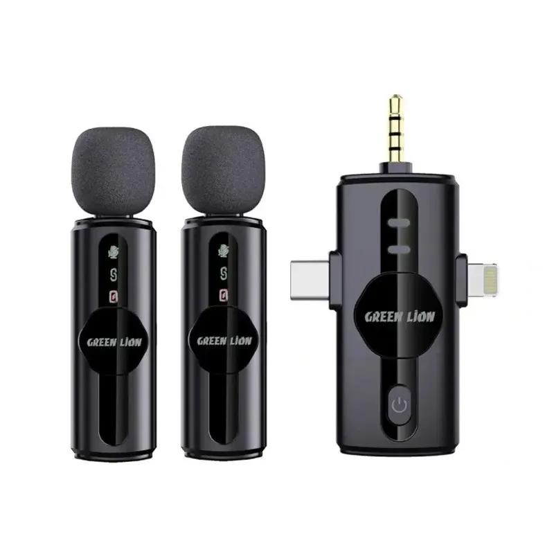 میکروفون بی سیم گرین لاین مدل Green Lion  GM-80X GNGM80XMICBK