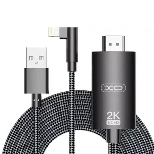 کابل لایتنینگ به HDMI ایکس او مدل XO GB008 طول 1.8 متر