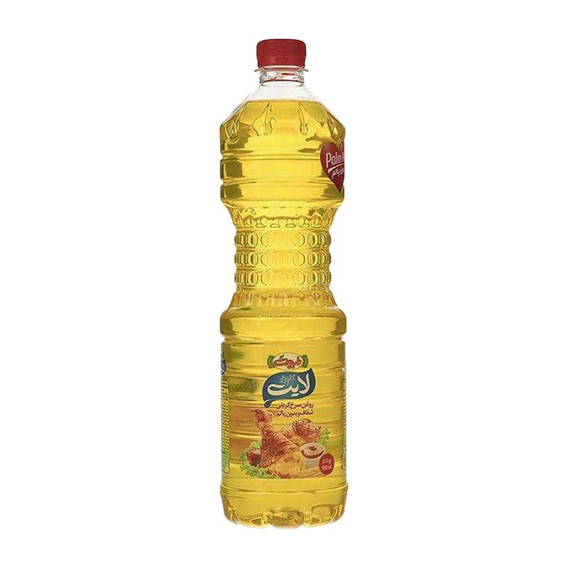 روغن مایع طبیعت مخصوص سرخ کردنی مدل بدون پالم و شفاف حجم 900 میلی لیتری (کارتن 12 عددی)