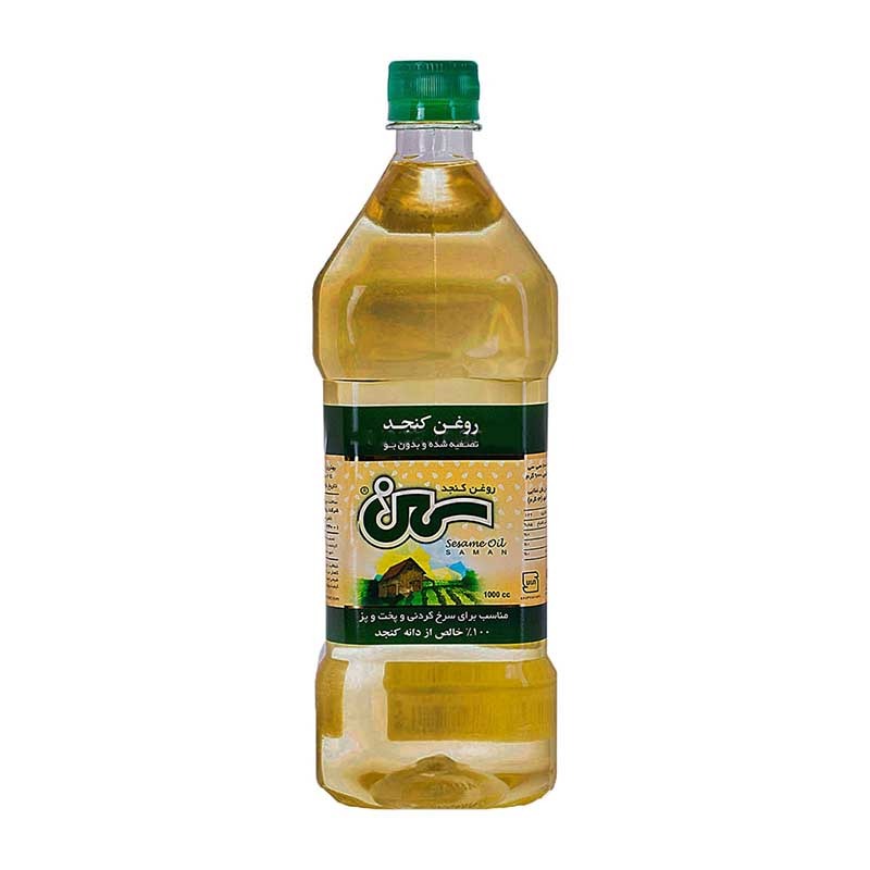 روغن کنجد سمن حجم 500 میلی لیتری (کارتن 12 عددی)