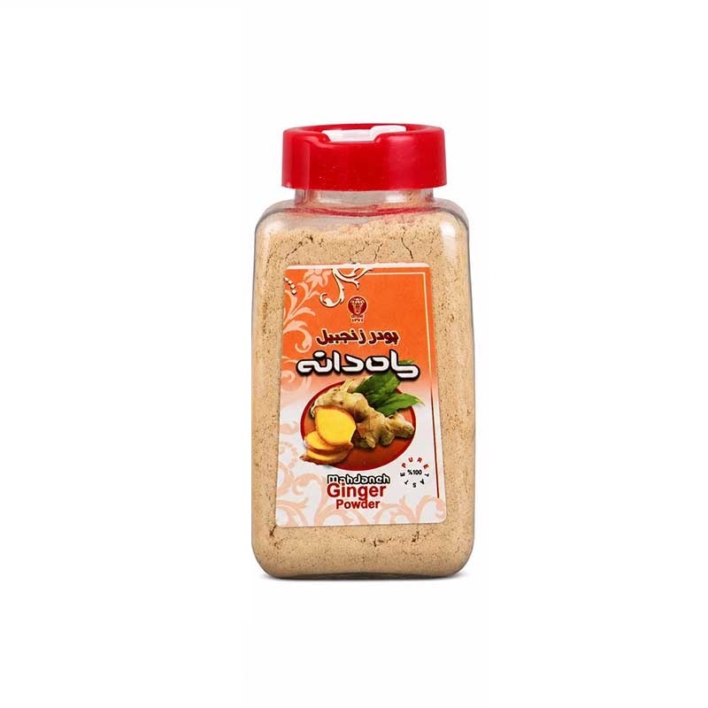 پودر زنجبیل ماه دانه ظرف پت وزن 100 گرمی (کارتن 12 عددی)