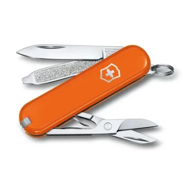 چاقوی 7 کاره کلاسیک ویکتورینوکس مدل Victorinox Classic SD - 0.6223.83g نارنجی