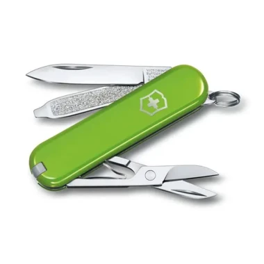 چاقوی 7 کاره کلاسیک ویکتورینوکس مدل Victorinox Classic SD 0.6223.43G سبز