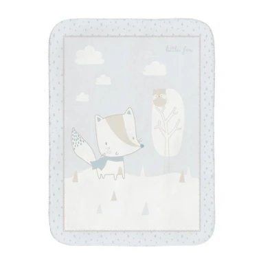 ‫پتو نوزاد کیکابو مدل  Kikkaboo Little Fox‬‬ ‫ابعاد ۸۰ در ۱۱۰ سانتی متر