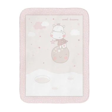 ‫پتو نوزاد کیکابو مدل‬ ‫ Hippo Dreams‬ KIKKABOO ابعاد ۱۱۰ در ۱۴۰ سانتی متر