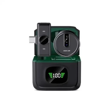 میکروفون بی سیم گرین لاین مدل Green Lion GM-88X GN88XMICTCBK اتصال Type-C