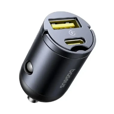 شارژر فندکی بیسوس مدل Baseus Tiny Star C00035001121-02 توان 30 وات