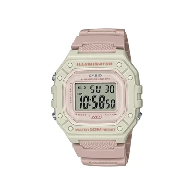 ساعت زنانه کاسیو مدل Casio W-218HC-4A2VDF