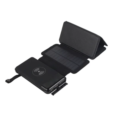 پاوربانک خورشیدی سولار ۴ فولد مدل Solar4Fold WSC25 ظرفیت 10000mAh
