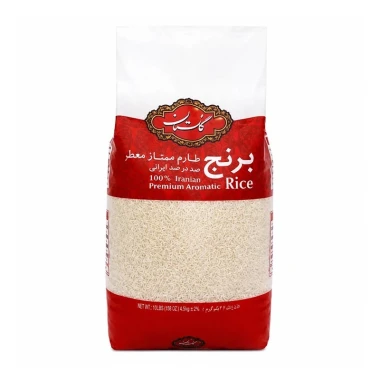 برنج طارم ممتاز معطر گلستان وزن 4.5 کیلوگرمی (1 گونی 6 عددی )